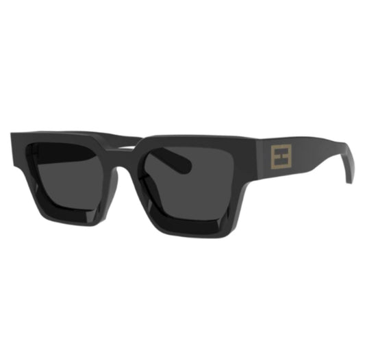 ERMEAV™ Milionário Italiano Sunglasses Unisex (Black and Gold) Made in Italy. Mazzucchelli Acetate.